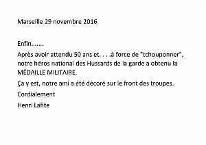 GEORGES VIEVILLE MEDAILLE MILITAIRE NOVEMBRE 2016 (1)